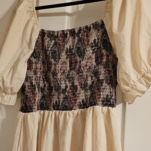 (3 for$30)Renaissance dress corset detail, stretch acordian back panel, - Picture 5 of 6